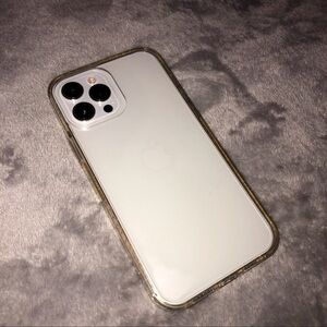 iPhone 13 Pro Max/ 12 Pro Max transparent clear hard CushionPro case